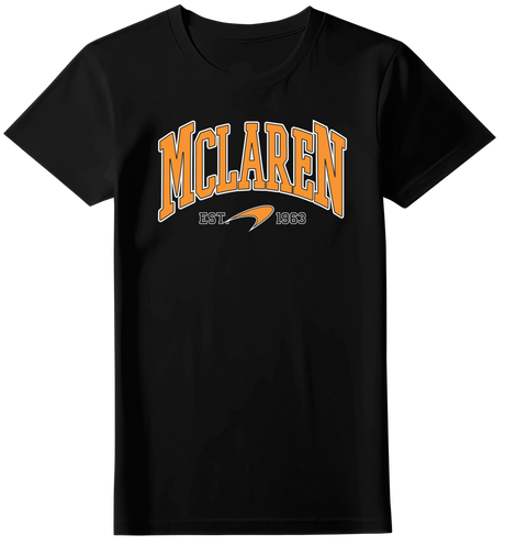 Camiseta McLaren Formula 1 Team Est 1963 Feminina