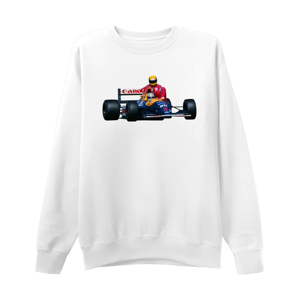 Moletom sem capuz Nigel Mansell F1 GP GRÂ-BRETANHA Temporada de 91