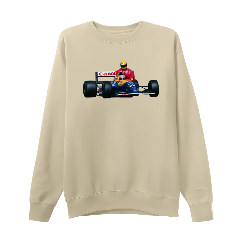 Moletom sem capuz Nigel Mansell F1 GP GRÂ-BRETANHA Temporada de 91