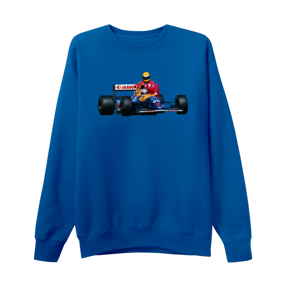 Moletom sem capuz Nigel Mansell F1 GP GRÂ-BRETANHA Temporada de 91