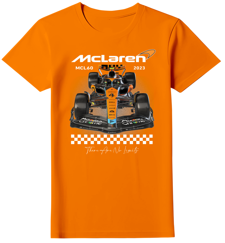 Camiseta McLaren MCL60 F1 Team 2023 Lando Norris 4 Feminina