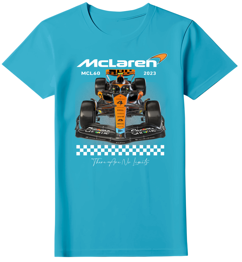 Camiseta McLaren MCL60 F1 Team 2023 Lando Norris 4 Feminina