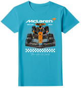 Camiseta McLaren MCL60 F1 Team 2023 Lando Norris 4 Feminina