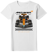 Camiseta McLaren MCL60 F1 Team 2023 Lando Norris 4 Feminina