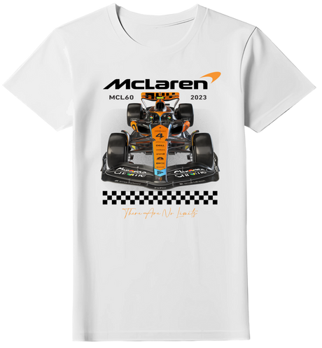 Camiseta McLaren MCL60 F1 Team 2023 Lando Norris 4 Feminina