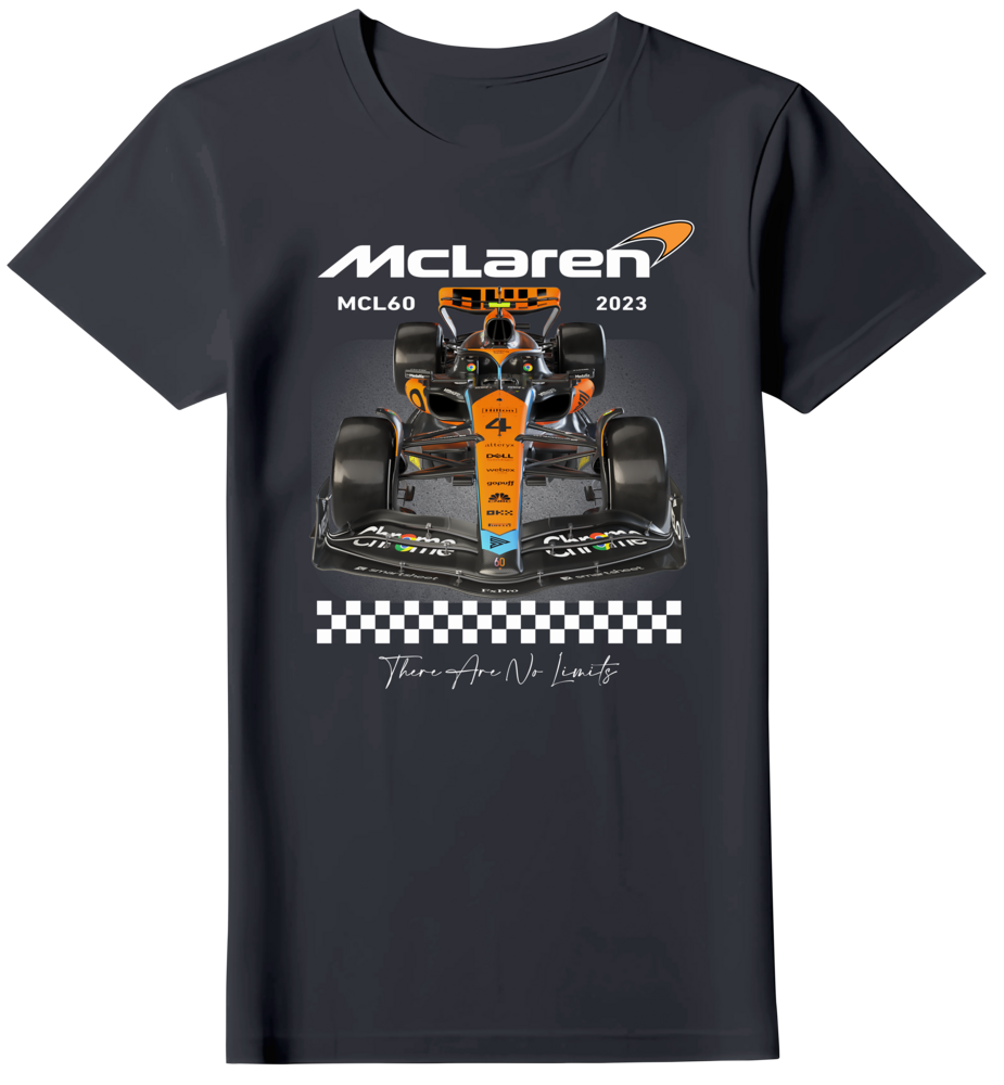 Camiseta McLaren MCL60 F1 Team 2023 Lando Norris 4 Feminina