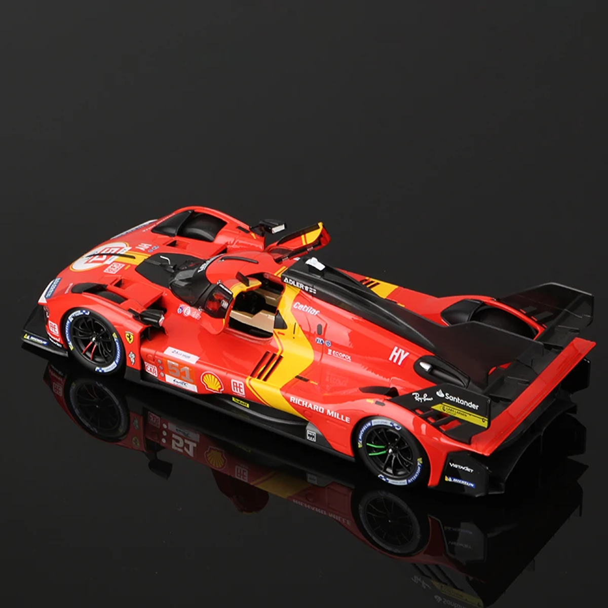 Miniatura 1:18 Ferrari 499-P WEC 2023 LEMANS WINNER