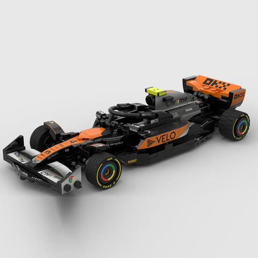 Miniatura McLaren MCL60 Silverstone GP 2023 Edição Especial Blocos de Montagem 303 PCS