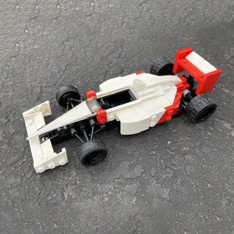 Miniatura McLaren MP4/4 1:24 Blocos de Montagem 152 PCS