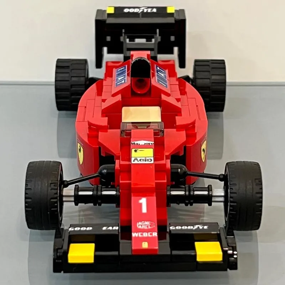 Miniatura Scuderia Ferrari 641 Alain Prost Blocos de Montagem 192 PCS