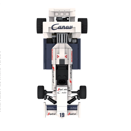 Miniatura Toleman-Hart TG184 Blocos de Montagem 199 PCS