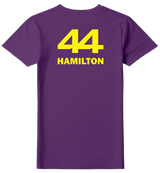 Camiseta Lewis Hamilton Scuderia Ferrari Feminina