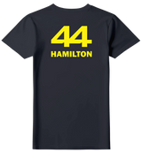 Camiseta Lewis Hamilton Scuderia Ferrari Feminina