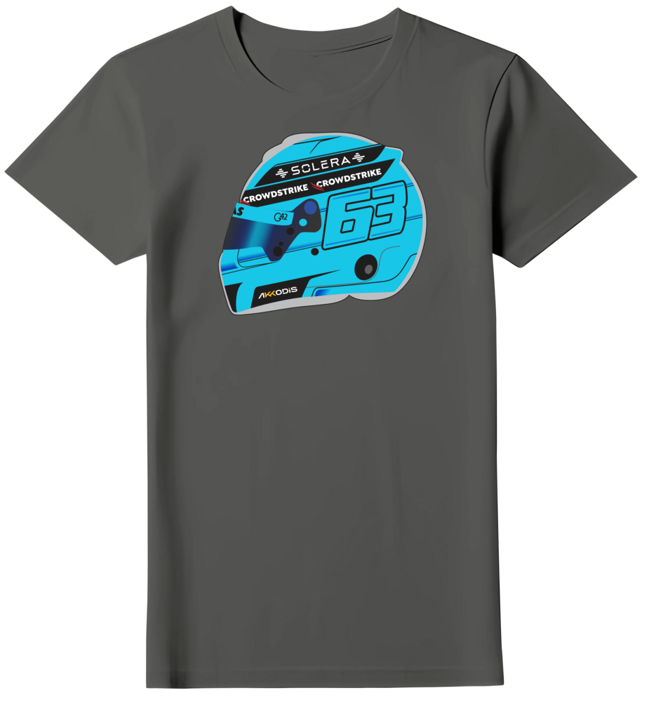 Camiseta Capacete George Russel 2024 Feminina