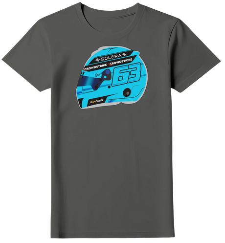 Camiseta Capacete George Russel 2024 Feminina