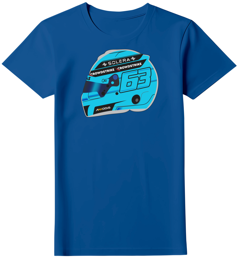 Camiseta Capacete George Russel 2024 Feminina