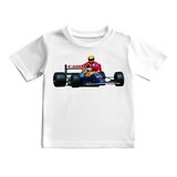 Camiseta Nigel Mansell F1 GP GRÂ-BRETANHA Temporada de 91 KIDS