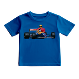 Camiseta Nigel Mansell F1 GP GRÂ-BRETANHA Temporada de 91 KIDS