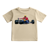 Camiseta Nigel Mansell F1 GP GRÂ-BRETANHA Temporada de 91 KIDS