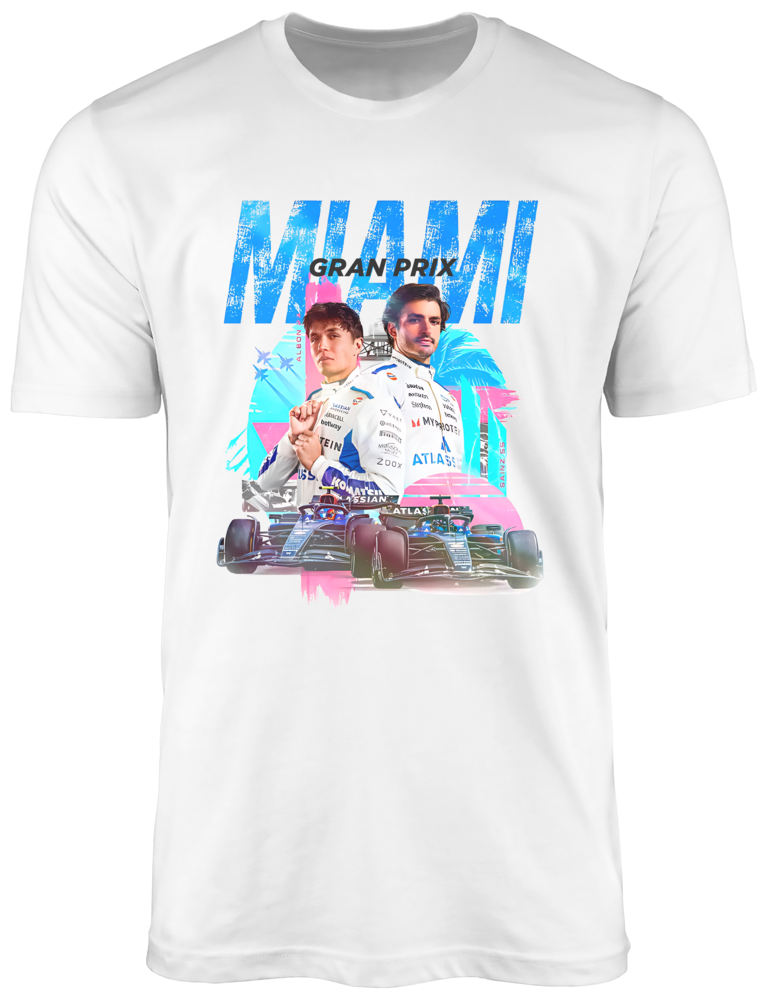 Camiseta Grande Prêmio de Miami Williams Racing 2025