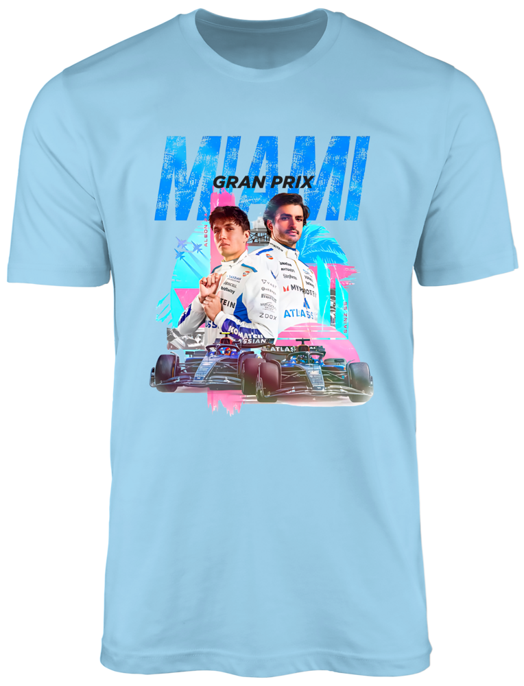 Camiseta Grande Prêmio de Miami Williams Racing 2025