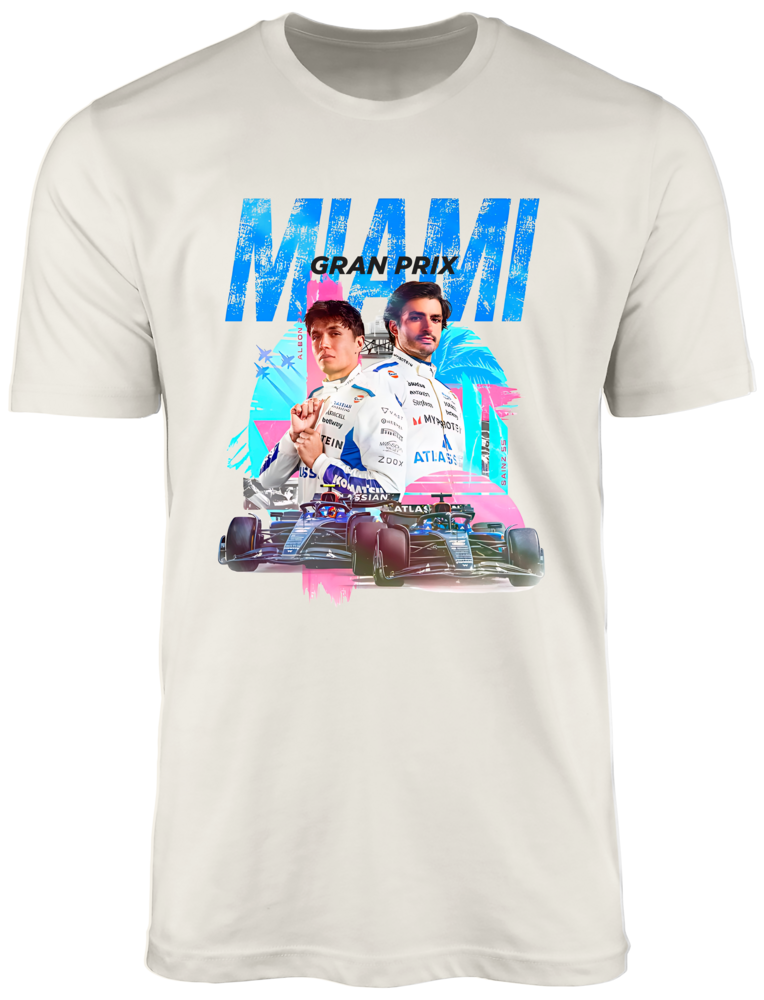 Camiseta Grande Prêmio de Miami Williams Racing 2025