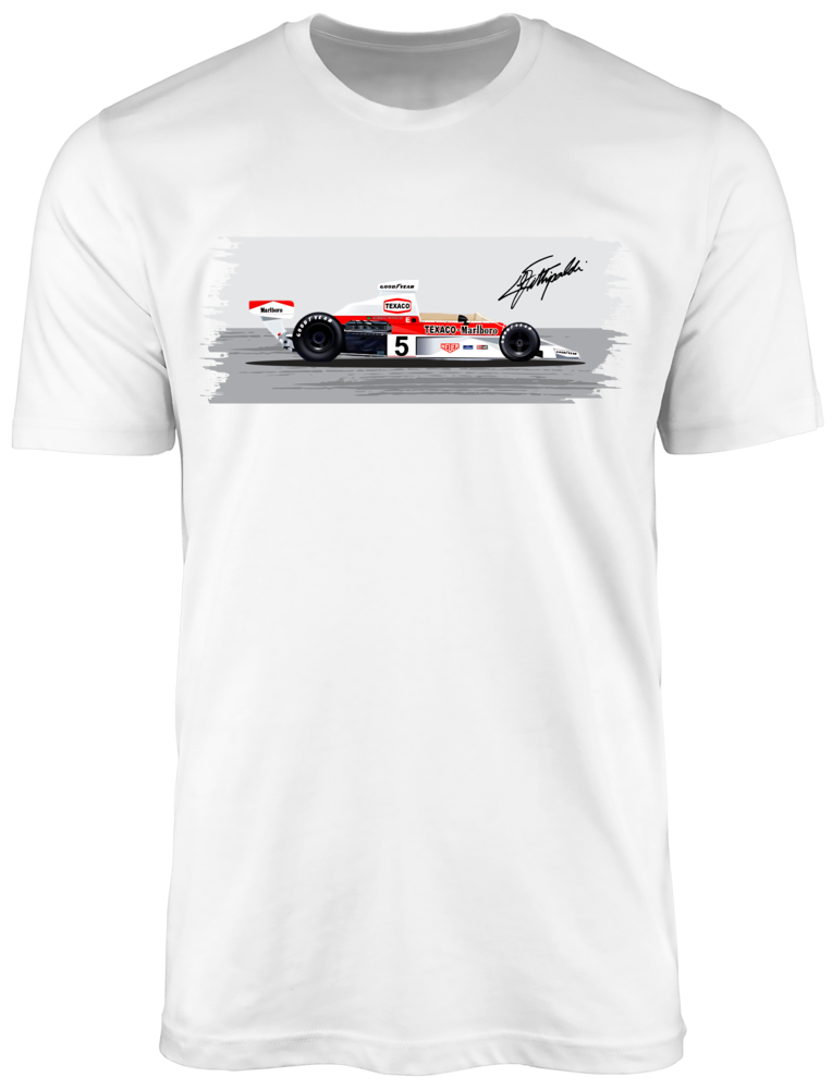 Camiseta Emerson Fittipaldi McLaren M23 1974