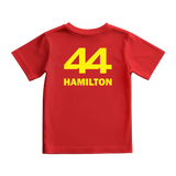 Camiseta Lewis Hamilton Scuderia Ferrari KIDS