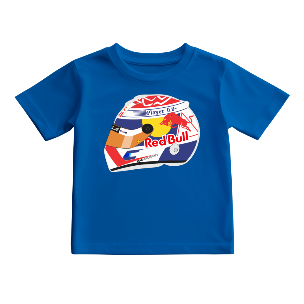 Camiseta Ilustração Capacete Max Verstappen 2024