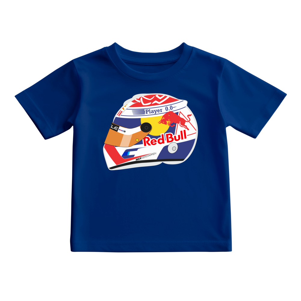 Camiseta Ilustração Capacete Max Verstappen 2024