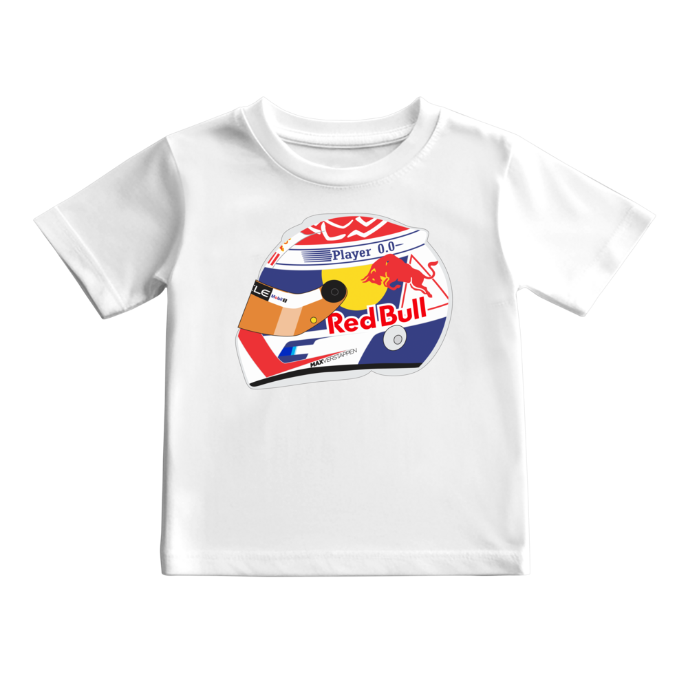 Camiseta Ilustração Capacete Max Verstappen 2024