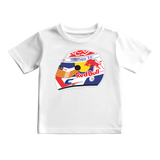 Camiseta Ilustração Capacete Max Verstappen 2024