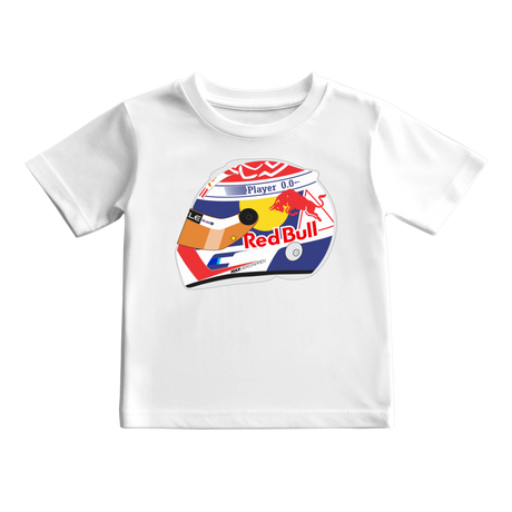 Camiseta Ilustração Capacete Max Verstappen 2024