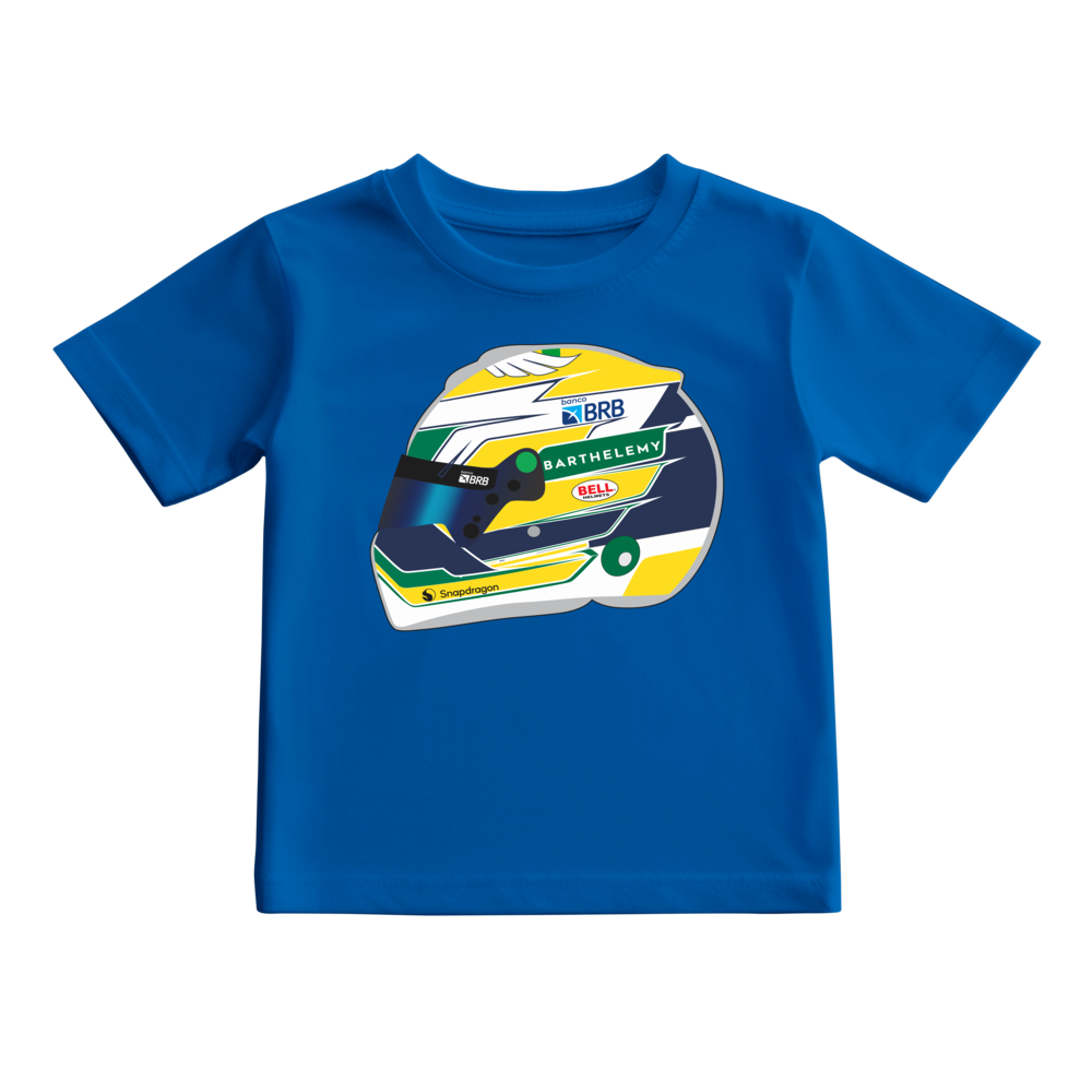 Camiseta Ilustração Capacete Gabriel Bortoleto 2024