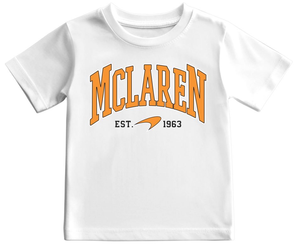 Camiseta McLaren Formula 1 Team Est 1963 KIDS