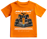 Camiseta McLaren MCL60 F1 Team 2023 Lando Norris 4 KIDS