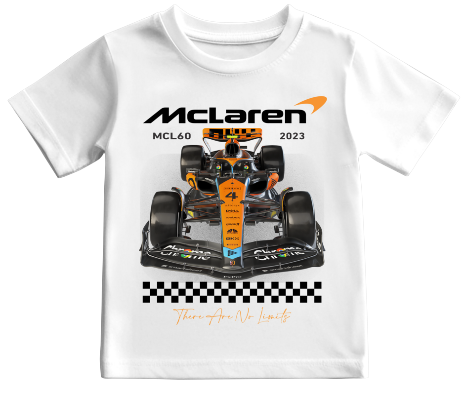 Camiseta McLaren MCL60 F1 Team 2023 Lando Norris 4 KIDS