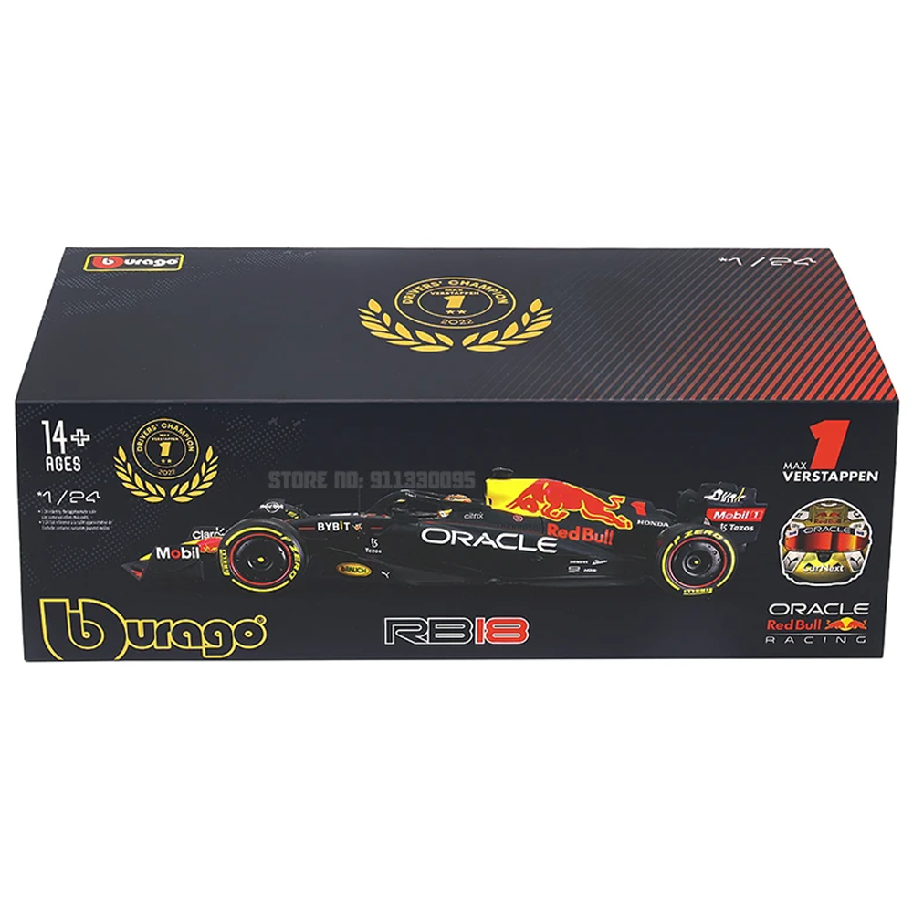 Miniatura RB18 1:24 Oracle Red Bull Racing 2022/2023 - Max Verstappen 1