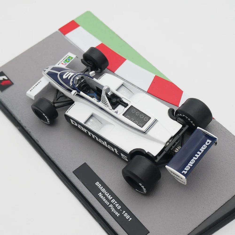 Miniatura Brabham BT49 1:43 Nelson Piquet 1981