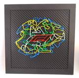 Quadro Decorativo Circuitos F1 Temporada 2023 - Preto