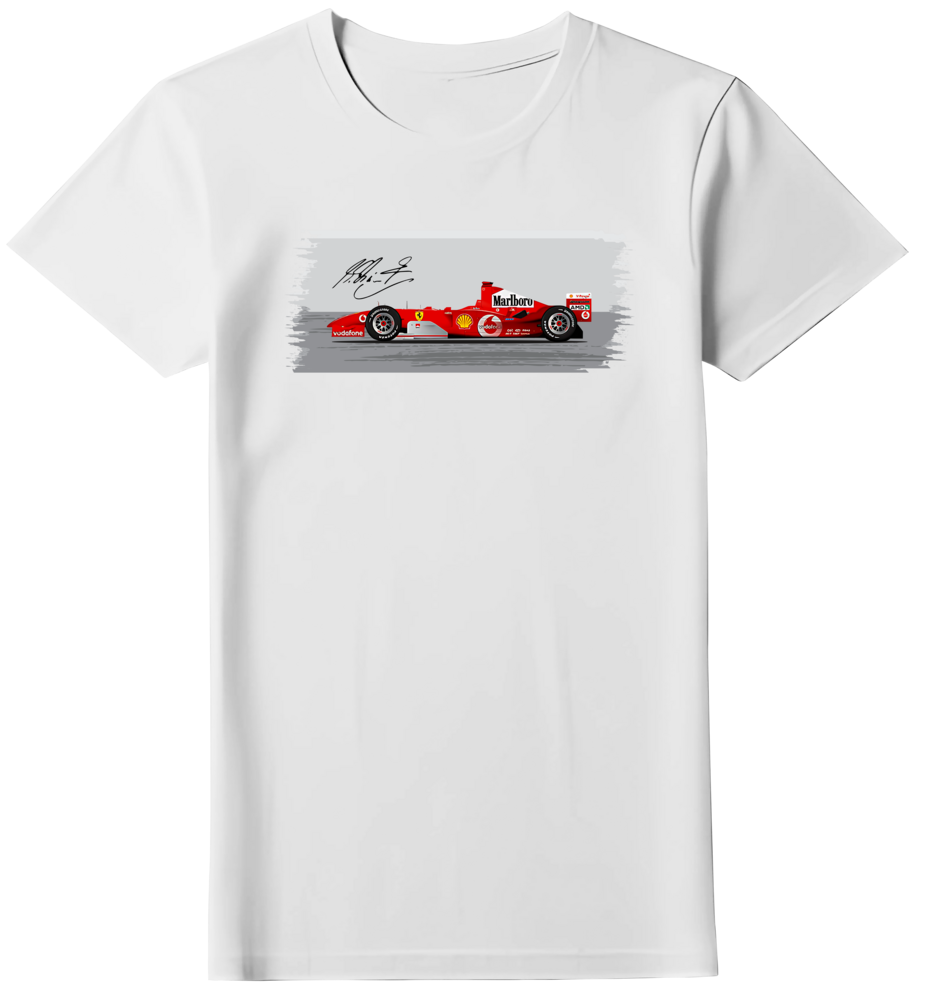 Camiseta F2004 Michael Schumacher Feminina