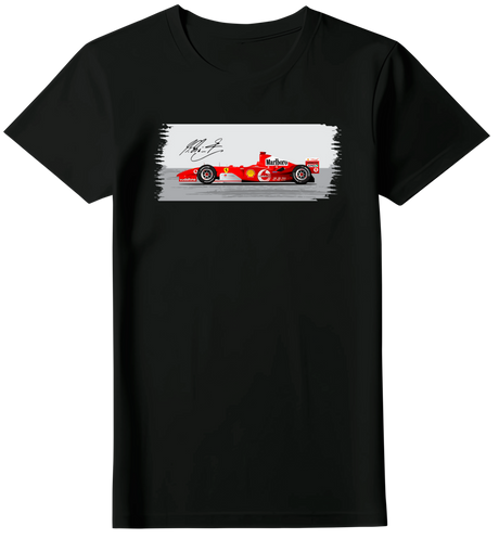 Camiseta F2004 Michael Schumacher Feminina