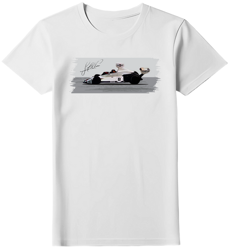 Camiseta Brabham BT44 José Carlos Pace Feminina