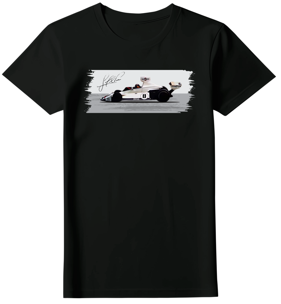 Camiseta Brabham BT44 José Carlos Pace Feminina