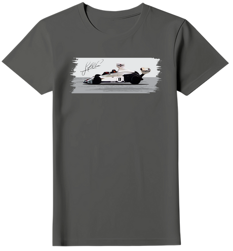 Camiseta Brabham BT44 José Carlos Pace Feminina