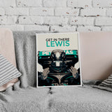 Quadro Decorativo Lewis Hamilton 44 "Get In There Lewis"