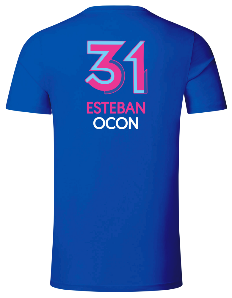Camiseta Esteban Ocon Alpine F1 Team 2024