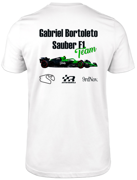 Camiseta Gabriel Bortoleto Sauber F1 Team