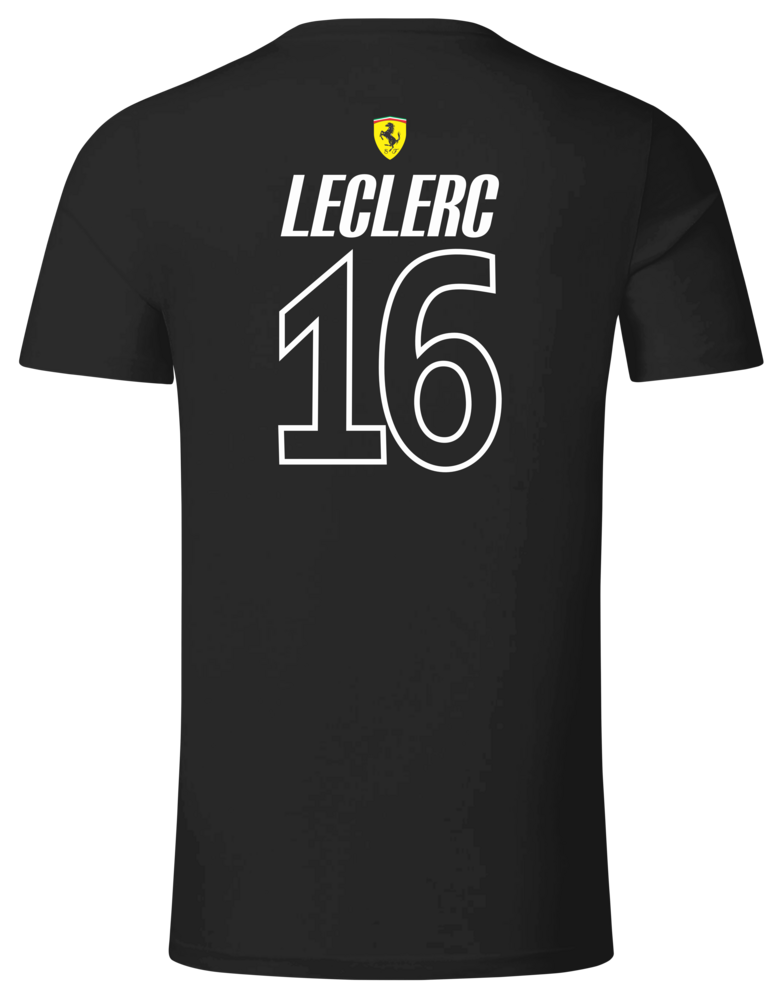 Camiseta Charles Leclerc Scuderia Ferrari 2025/2025