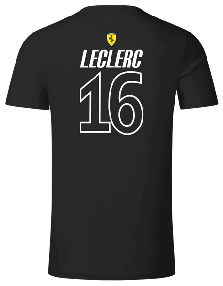 Camiseta Charles Leclerc Scuderia Ferrari 2025/2025
